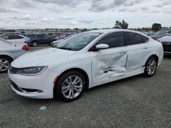 Chrysler 200 Limited salvage cars for sale: 2015 Chrysler 200 Limited