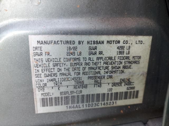 2003 Nissan Altima Base