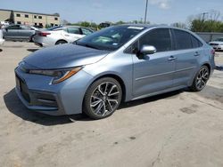 Toyota Corolla salvage cars for sale: 2020 Toyota Corolla XSE