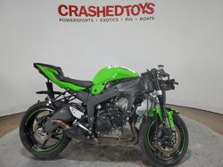 Salvage motorcycles for sale at Dallas, TX auction: 2024 Kawasaki ZX636 K