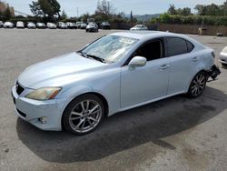 Salvage cars for sale at San Martin, CA auction: 2008 Lexus IS 350