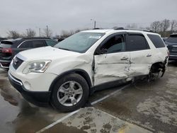 GMC Acadia SLE salvage cars for sale: 2010 GMC Acadia SLE