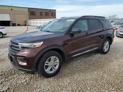 Salvage cars for sale at Kansas City, KS auction: 2020 Ford Explorer XLT