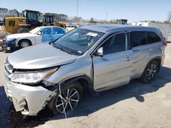 Salvage cars for sale from Copart Dunn, NC: 2017 Toyota Highlander SE