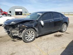 Salvage cars for sale at Wichita, KS auction: 2013 Chrysler 200 Limited