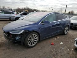 Salvage cars for sale from Copart Hillsborough, NJ: 2017 Tesla Model X