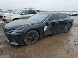 Salvage cars for sale from Copart Elgin, IL: 2019 Lexus LS 500 Base