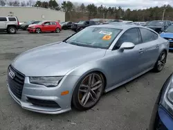 Salvage cars for sale from Copart Exeter, RI: 2016 Audi S7 Prestige