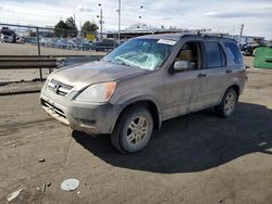 Salvage cars for sale from Copart Denver, CO: 2004 Honda CR-V EX