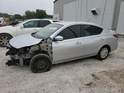 Salvage cars for sale at auction: 2018 Nissan Versa S