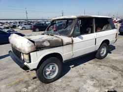 Salvage SUVs for sale at auction: 1980 Land Rover Range Rover