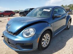 Salvage cars for sale from Copart Houston, TX: 2019 Volkswagen Beetle S