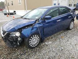 Salvage cars for sale at Ellenwood, GA auction: 2017 Nissan Sentra S