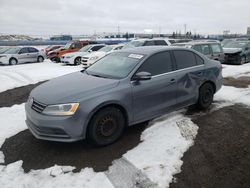 Salvage cars for sale from Copart Rocky View County, AB: 2016 Volkswagen Jetta S