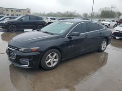 Vehiculos salvage en venta de Copart Wilmer, TX: 2016 Chevrolet Malibu LS