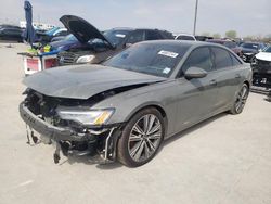 Salvage cars for sale at Grand Prairie, TX auction: 2023 Audi A6 Premium Plus
