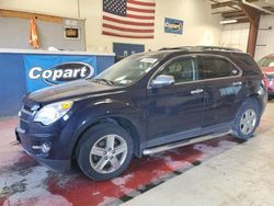 Salvage cars for sale from Copart Angola, NY: 2015 Chevrolet Equinox LTZ