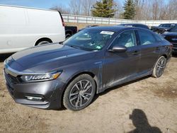 Vehiculos salvage en venta de Copart Davison, MI: 2019 Honda Accord Hybrid EX