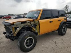 Salvage cars for sale at Houston, TX auction: 2022 Ford Bronco Base