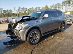 Salvage cars for sale at Harleyville, SC auction: 2020 Nissan Armada SV