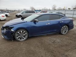 Salvage cars for sale from Copart London, ON: 2019 Nissan Maxima S