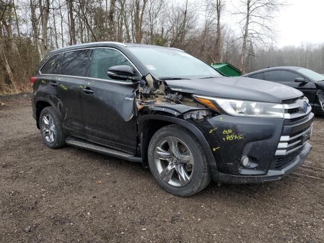 2018 Toyota Highlander Hybrid Limited