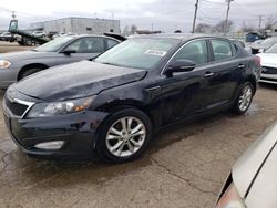 Salvage cars for sale at Chicago Heights, IL auction: 2012 KIA Optima EX