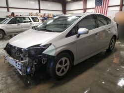 Salvage cars for sale from Copart Spartanburg, SC: 2012 Toyota Prius