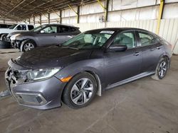 Honda Civic lx Vehiculos salvage en venta: 2019 Honda Civic LX