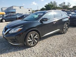 Salvage cars for sale from Copart Opa Locka, FL: 2015 Nissan Murano S