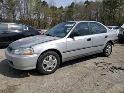 Salvage cars for sale at Austell, GA auction: 1997 Honda Civic LX