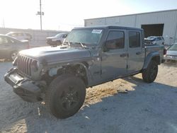 Salvage cars for sale at Jacksonville, FL auction: 2021 Jeep Gladiator Sport