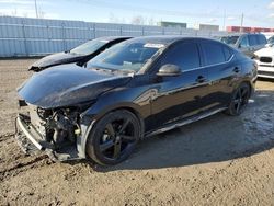 Salvage cars for sale from Copart Nisku, AB: 2021 Nissan Sentra SR