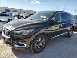 Salvage cars for sale at Haslet, TX auction: 2020 Infiniti QX60 Luxe