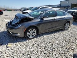 Buy Salvage Cars For Sale now at auction: 2015 Chrysler 200 Limited