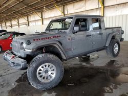 Flood-damaged cars for sale at auction: 2021 Jeep Gladiator Rubicon