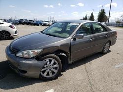 Salvage cars for sale from Copart Rancho Cucamonga, CA: 2002 Toyota Camry LE