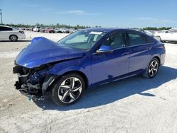 Salvage cars for sale at Arcadia, FL auction: 2023 Hyundai Elantra Limited