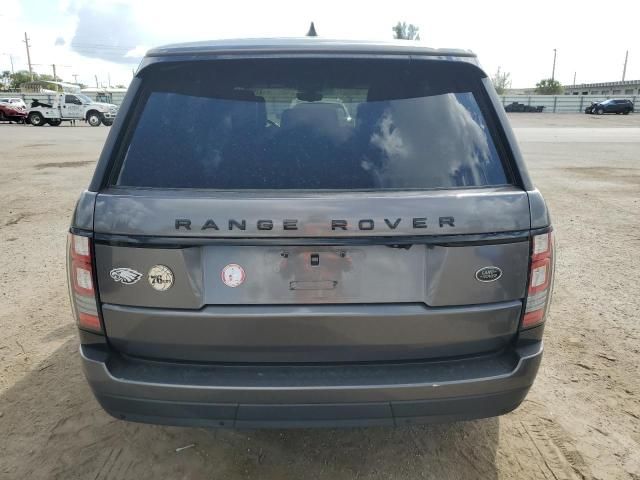 2017 Land Rover Range Rover HSE