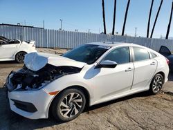 Honda salvage cars for sale: 2017 Honda Civic EX