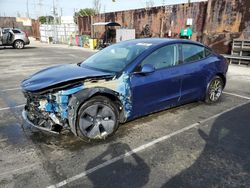 Vehiculos salvage en venta de Copart Wilmington, CA: 2022 Tesla Model 3