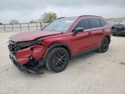 Salvage cars for sale at Haslet, TX auction: 2024 Honda CR-V SPORT-L