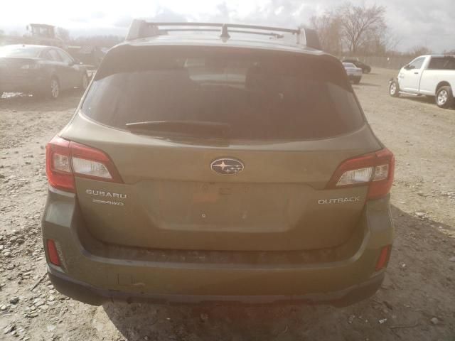 2016 Subaru Outback 2.5I Limited