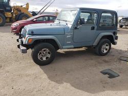 Salvage cars for sale at Albuquerque, NM auction: 1998 Jeep Wrangler / TJ Sport