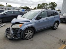 Salvage cars for sale at Sacramento, CA auction: 2007 Honda CR-V EX