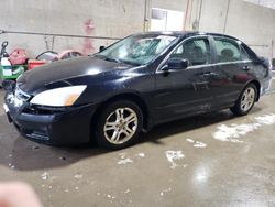 Vehiculos salvage en venta de Copart Blaine, MN: 2007 Honda Accord EX