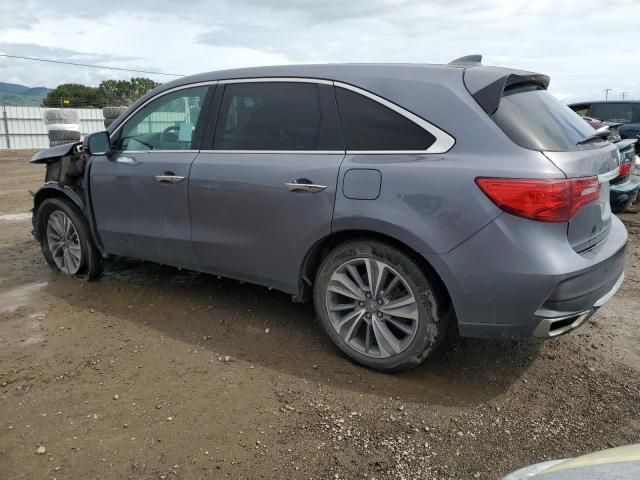 2018 Acura MDX Technology