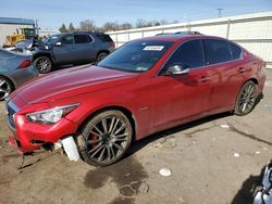 Infiniti Q50 salvage cars for sale: 2019 Infiniti Q50 RED Sport 400