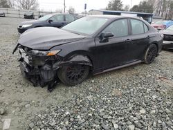 Salvage cars for sale at Mebane, NC auction: 2022 Toyota Camry TRD