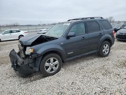 Ford Escape salvage cars for sale: 2008 Ford Escape Limited